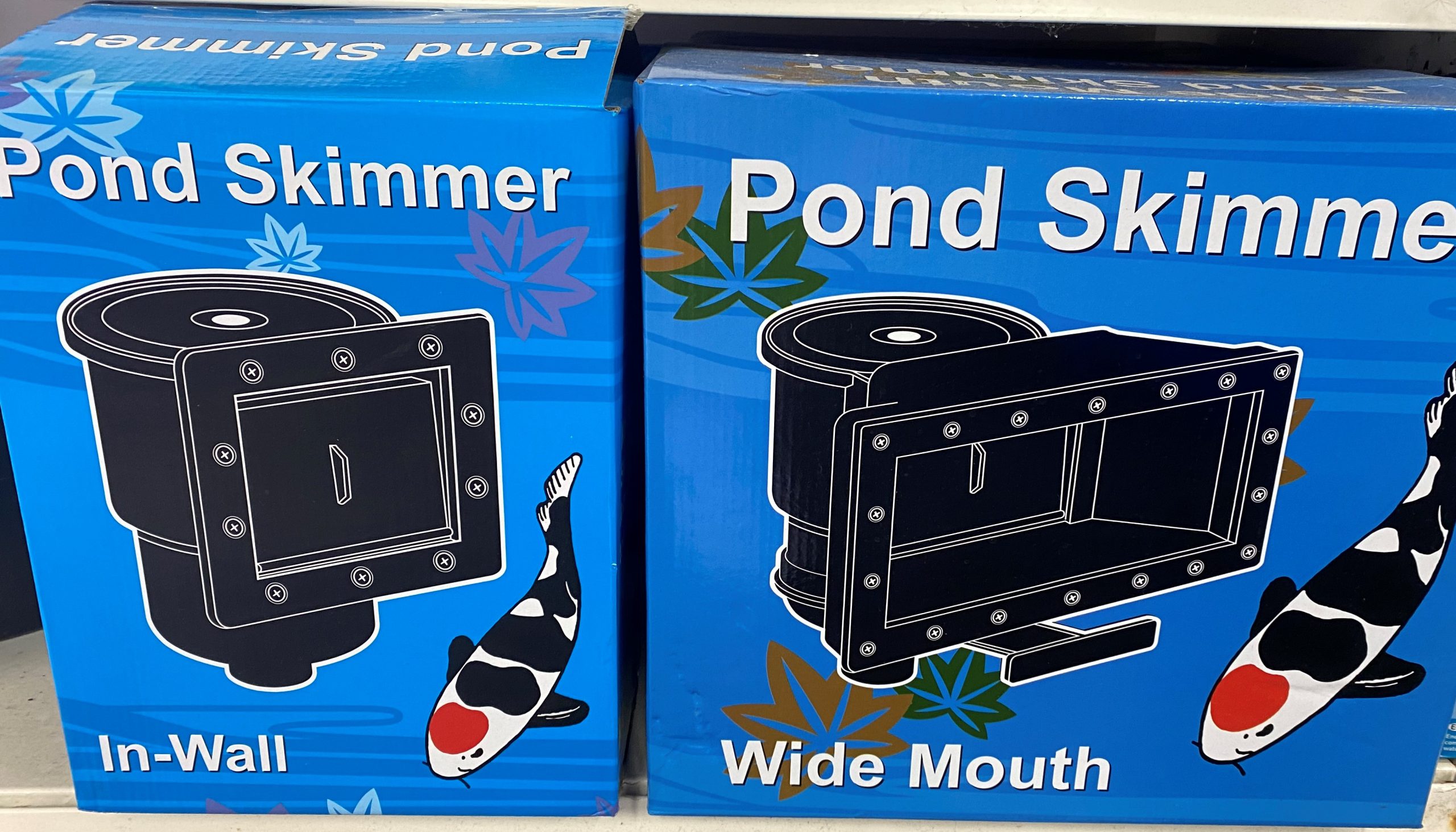 Kockney koi Wide Mouth/ In wall Skimmer