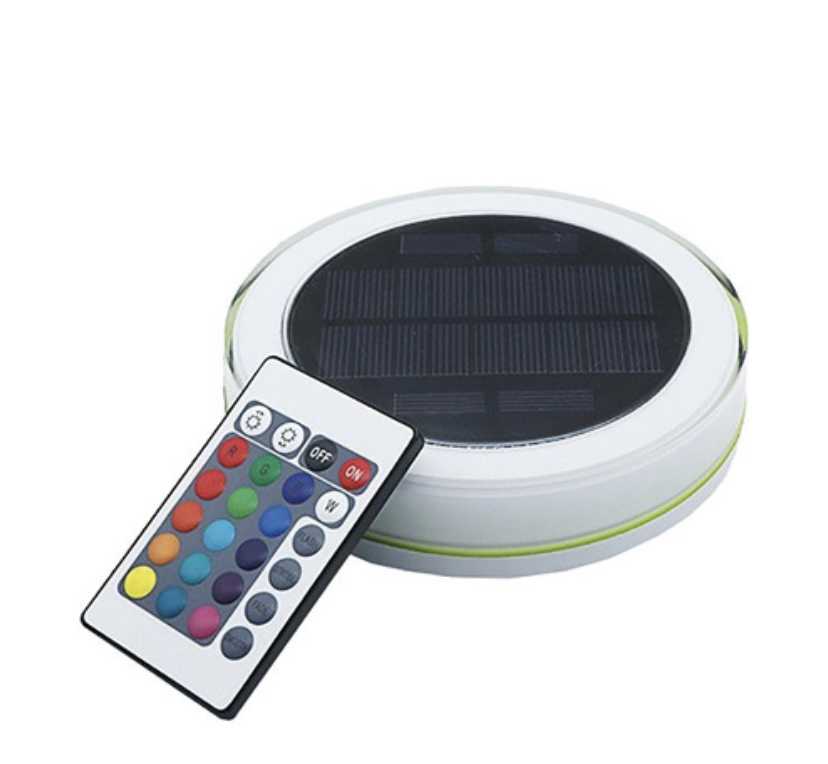 PondXpert PondDisc Floating Solar Light Single Disc LED Multi Colour + Remote